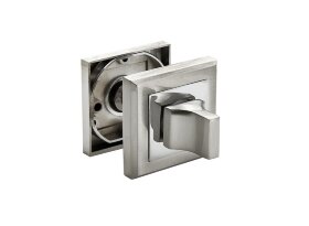 Завертка сантехническая RUCETTI RAP WC-S SN/CP белый никель/полированный хром