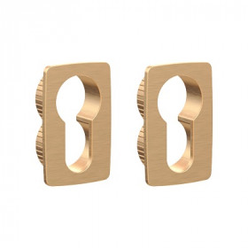 Накладка под цилиндр PUNTO ET.K.EL.Q27 SSG-39 сатинированное золото