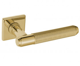 Ручка дверная Venezia EXA ZIG FSS полированная латунь