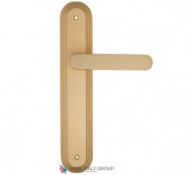 Дверная ручка на планке Fratelli Cattini PIPPA PL288-BS матовая латунь