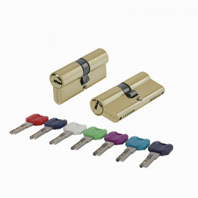 Цилиндровый механизм PUNTO MaxPro7000Key70mm(30+10+30) SSG сатинированное золото 7key