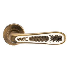 Ручка дверная ARCHIE GENESIS ALIVIO ANT. COFFEE античный кофе/эмаль