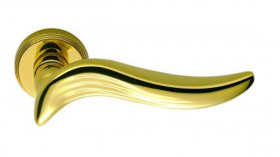 Ручка дверная COLOMBO Piuma AR11RSB-OL полированная латунь