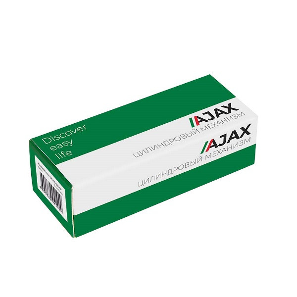 Цилиндровый механизм AJAX AZ102/60 mm (25+10+25) CP хром 5 кл.