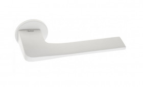 Ручка дверная Venezia Unique SIMPLE FSR матовый белый