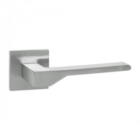 Ручка дверная AJAX K.JS51.CLEVER SSC-16 сатинированный хром