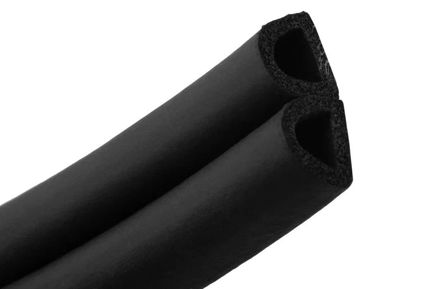 Дверной уплотнитель PALIDORE тип D 12x14 (120M) black