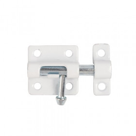 Шпингалет AJAX SPD40х30 WH белый