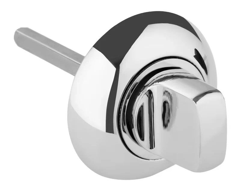 Завертка для стальных дверей PALIDORE RL PС 6x6 хром блестящий