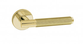 Ручка дверная Fratelli Cattini UNA X 7FS-OLV полированная латунь