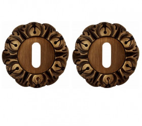 Накладка под под сувальдный ключ CLASS Cab NEW 60 мм матовая бронза