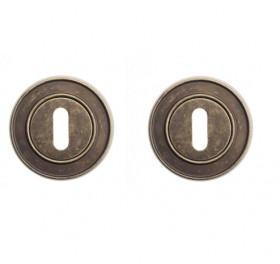 Накладка под ключ буратино Venezia KEY-1 D6 античная бронза (2шт.)