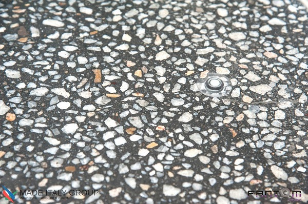 Упор магнитный автоматический скрытый FANTOM PREMIUM HGT009 матовый хром