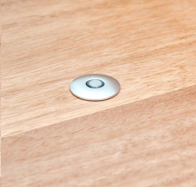 Упор магнитный автоматический скрытый FANTOM PREMIUM HGT009 матовый хром