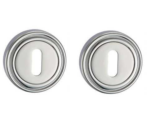 Накладка под ключ буратино RENZ INOB 16 CP хром блестящий