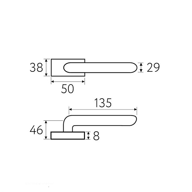 Ручка дверная Fratelli Cattini COSMO CAVITA 6KD золото крайола