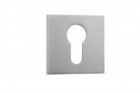 Накладка на цилиндр Piruette ET L12 MATTE CHROME матовый хром