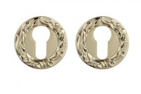 Накладка под цилиндр PORTA DI PARMA CYL.04.06 PVD Полированное золото