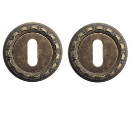 Накладка под ключ буратино Venezia KEY-1 D2 античная бронза (2шт.)