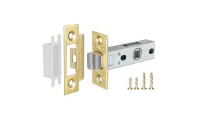 Защелка врезная PUNTO L45-8 SG Матовое Золото