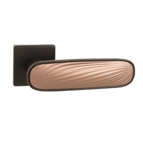 Ручка дверная PUNTO K.EST.Q52.SHADE BL/ND черный/ночная пустыня