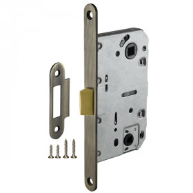 Защелка бесшумная сантехническая AJAX PLASTLP96WC-50 AB бронза