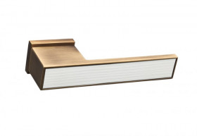 Ручка дверная Fratelli Cattini COSMO NATURA RIVA 6BY Матовая бронза