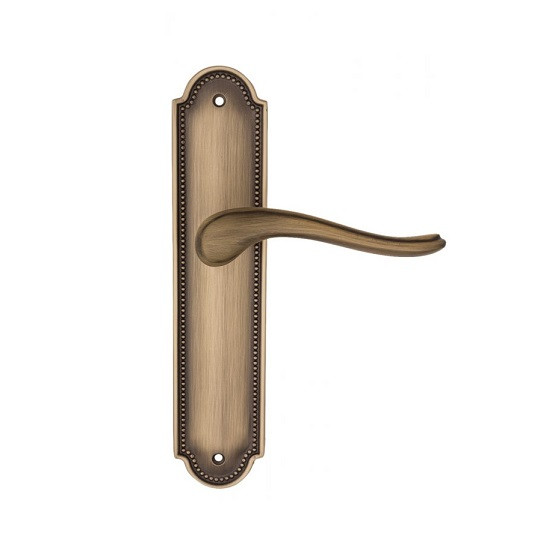 Дверная ручка на планке Fratelli Cattini LAVERA PL248-BY матовая бронза