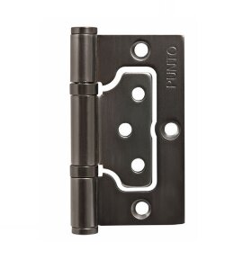 Петля накладная без врезки PUNTO 200-2B 75x2,5 GR графит