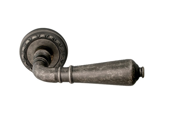 Ручка дверная MELODIA 130 D Antik Античное серебро