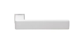 Ручка дверная MORELLI LUXURY HORIZONT-SM BIA на мини-розетке Белый