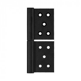 Петля PUNTO универсальная флажковая FL.5030 BL 127х90х3 черный