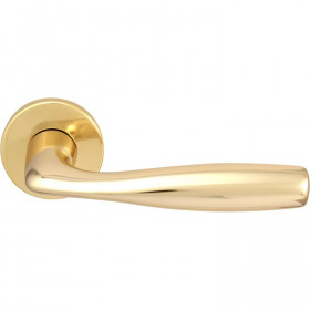 Ручка дверная FADEX FORME 194R Philip Полированная латунь