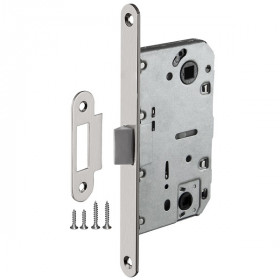 Защелка бесшумная сантехническая AJAX PLASTLP96WC-50 SN матовый никель