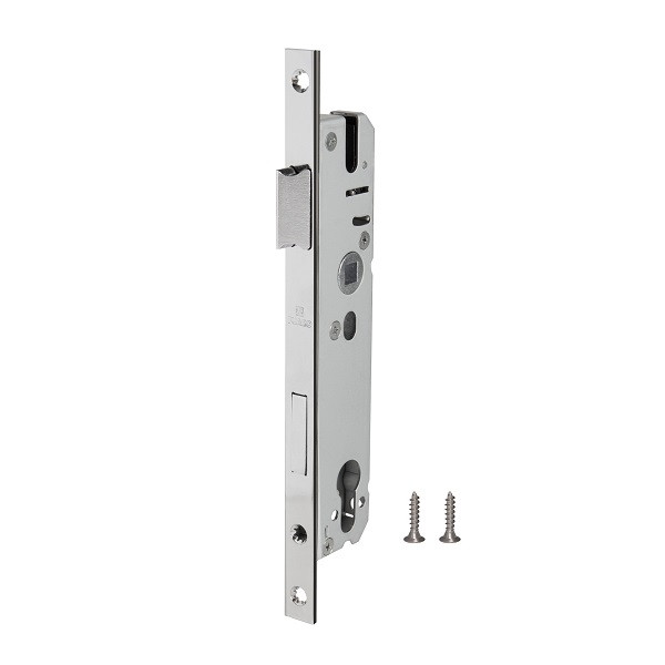 Корпус узкопрофильного замка с защелкой FUARO 4916-35/92 CP хром