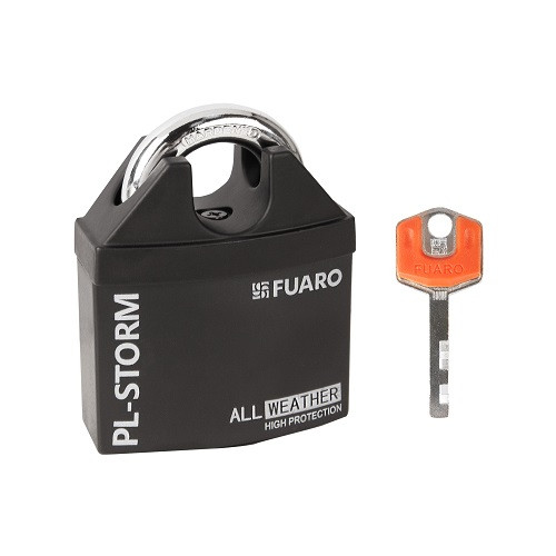 Замок навесной FUARO PL-STORM-3660 4 key дисковый ключ