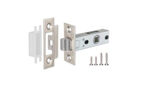 Защелка врезная PUNTO L45-8 SN Матовый никель