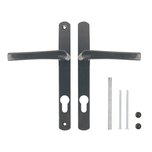 Ручка на планке PUNTO HANDLE.85.25.67-75 RAL 7016 антрацит