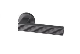 Ручка дверная ARMADILLO LINE URB6 BPVD-77 Вороненый никель