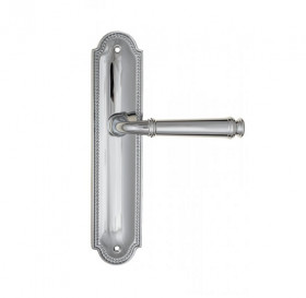 Дверная ручка на планке Fratelli Cattini FARFALLA PL248-CR полированный хром