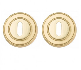 Накладка под ключ буратино Venezia KEY-1 D6 полированная латунь (2шт.)