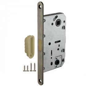 Защелка магнитная сантехническая AJAX MAGNLN96WC-50 (LN96WC-50) AB бронза