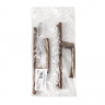 Ручка на планке PUNTO HANDLE.85.25.67-75 RAL 8017 коричневый