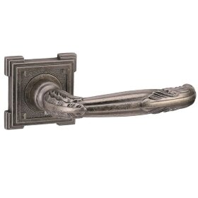 Ручка дверная ADDEN BAU Vintage FLAMINGO VQ204 AGED SILVER состаренное серебро