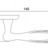 Ручка дверная RENZ INDH 61-10 MAB Глория бронза античная матовая