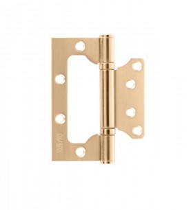 Петля накладная BUSSARE B020-U 100X75X2.5-2BB-1WG Валлийское золото