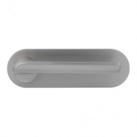 Дверная ручка на планке PORTA DI PARMA Punto 502.14 Матовый никель