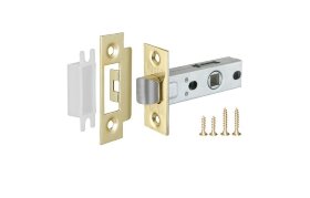 Защелка врезная PUNTO L45-8 GP Золото