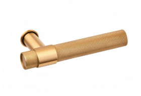 Ручка дверная FADEX FORME 334R ALYA MINIMAL ROUND МАТОВАЯ ЛАТУНЬ (RMT)