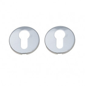 Накладка под цилиндр Fratelli Cattini CYL 7FS-CR полированный хром